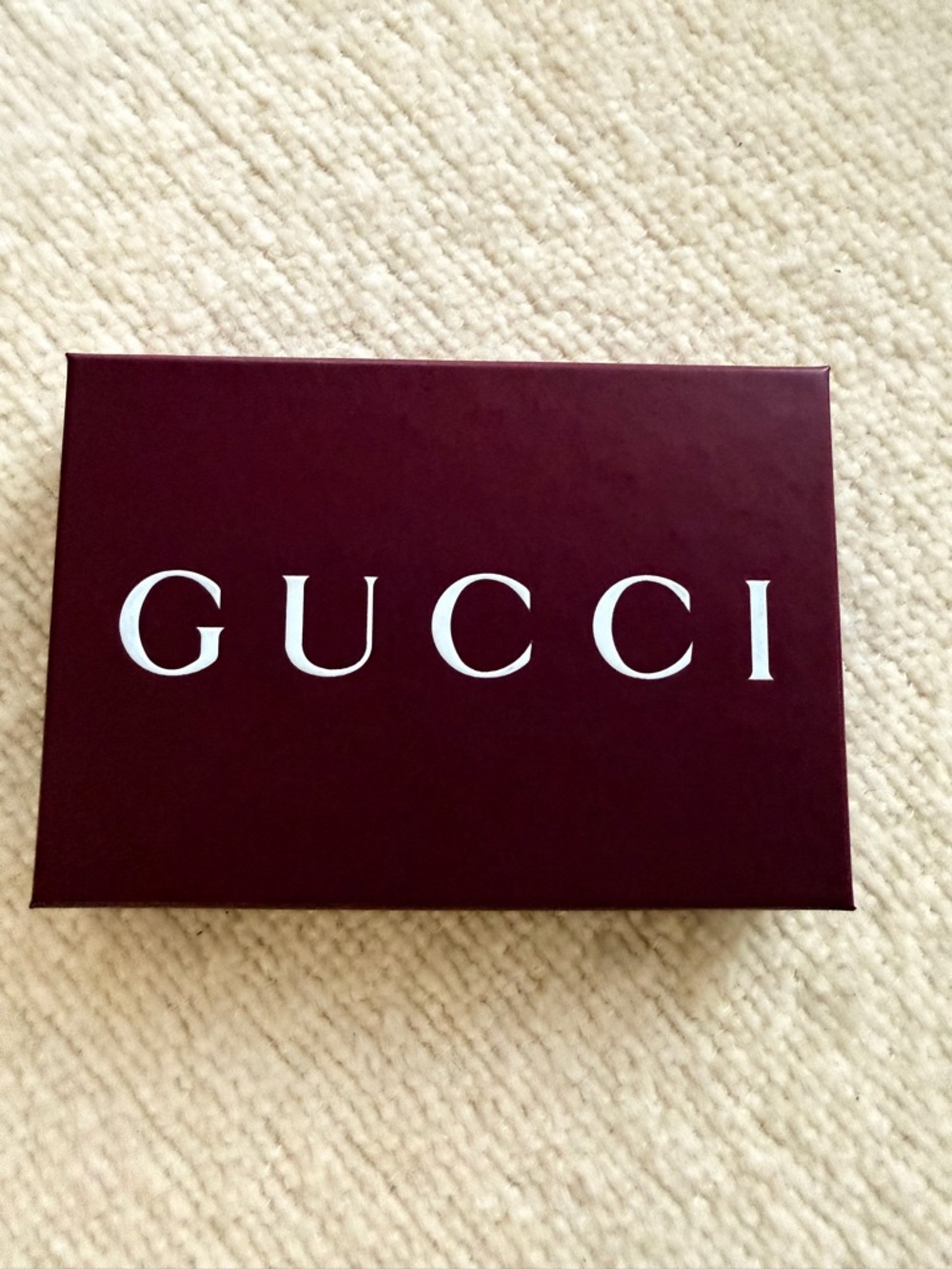 Gucci Black Leather Card Holder with Silver Logo - Picture 5 of 6